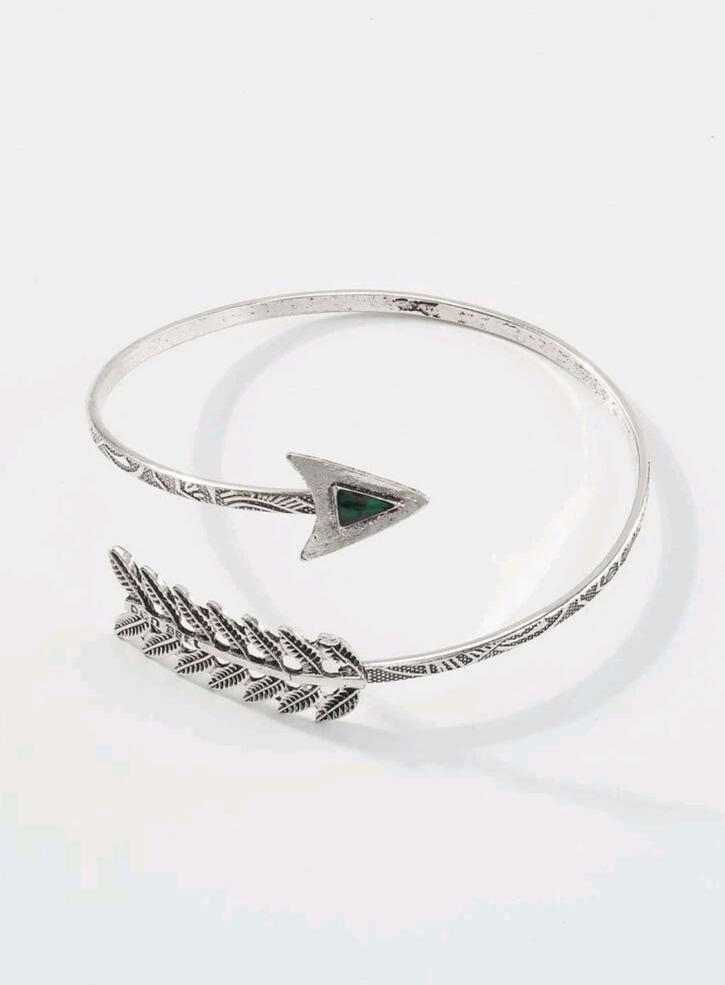 Tribe Arm Cuff - Silver